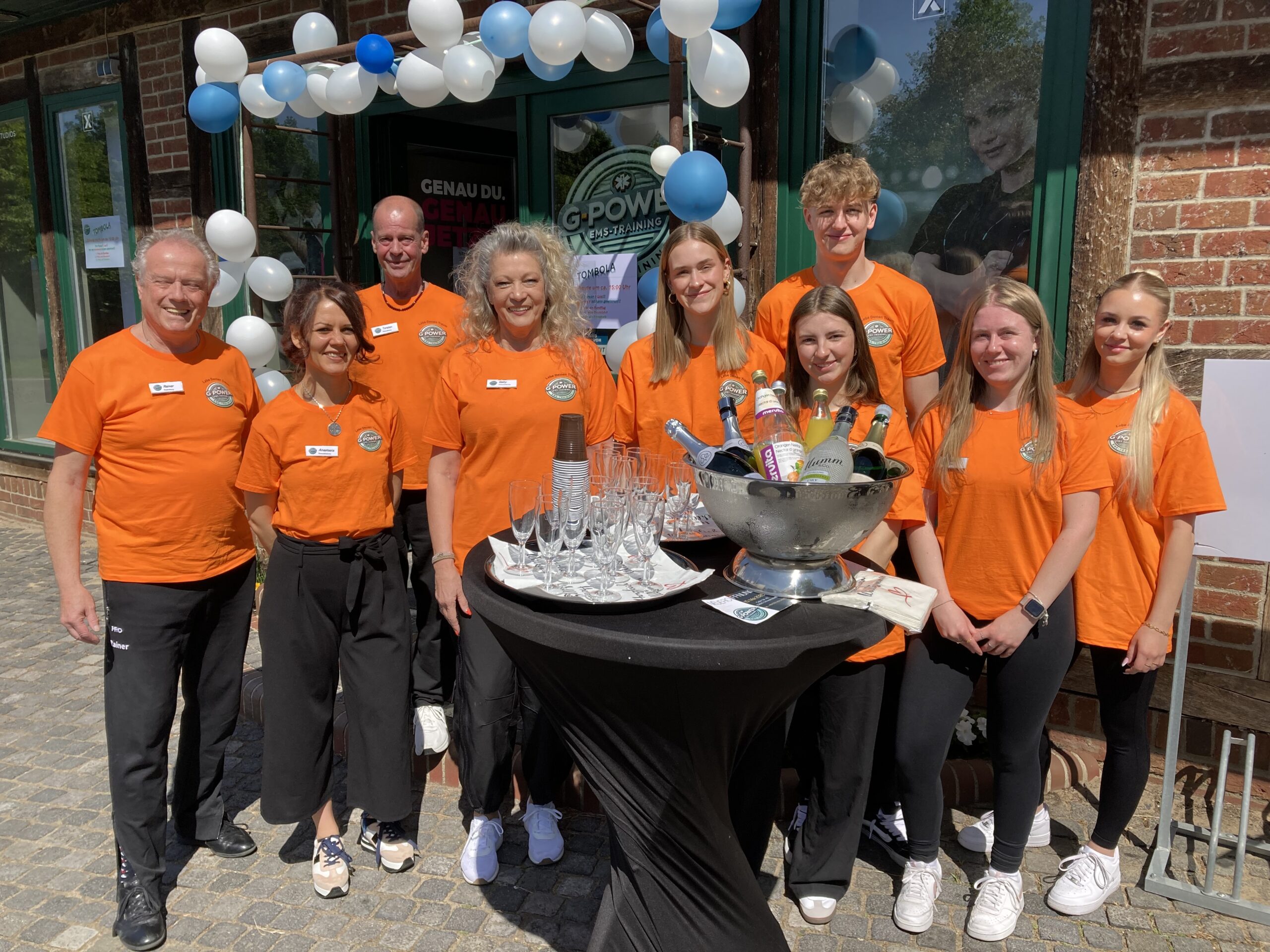 Das G-POWER EMS Team in Schwarmstedt